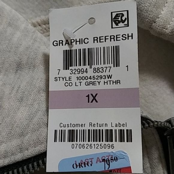 Style and Co - Lightweight Jacket - 1X - Picture 6 of 7